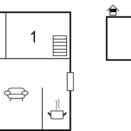 別荘 Two-bedroom In Schwalenberg